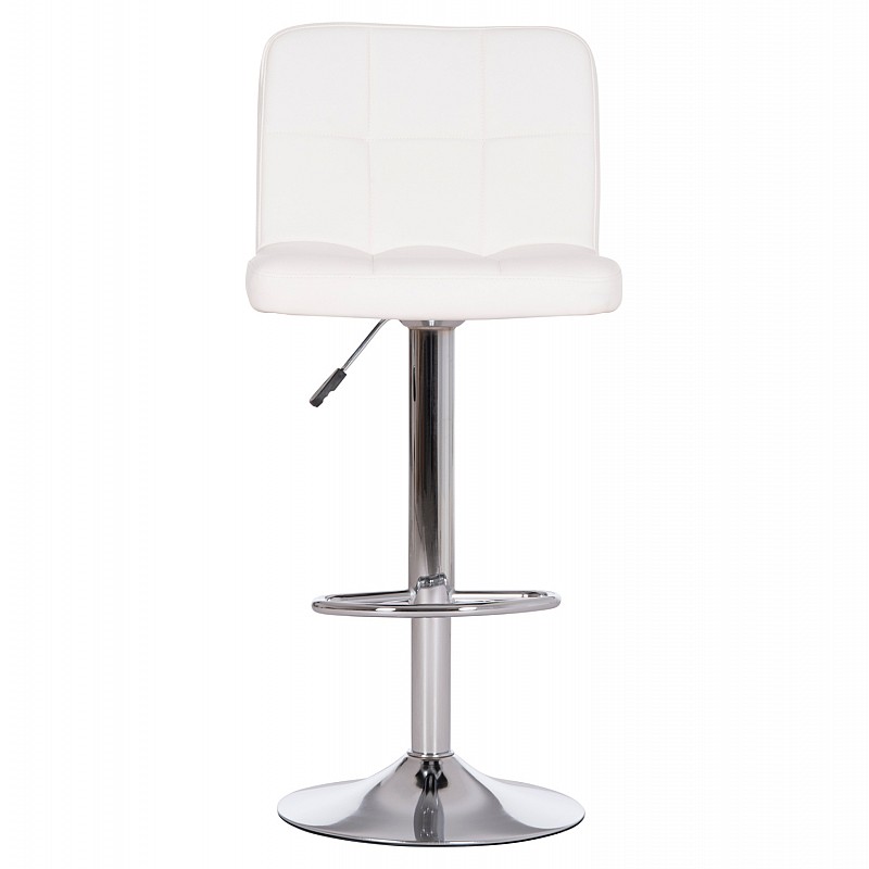 ΣΚΑΜΠΟ ΜΠΑΡ ΠΕΡΙΣΤΡΕΦΟΜΕΝΟ DIANA HM202.22 ΛΕΥΚΟ PU--ΜΕΤΑΛΛΟ ΧΡΩΜΙΟ 44x52x109Υεκ.