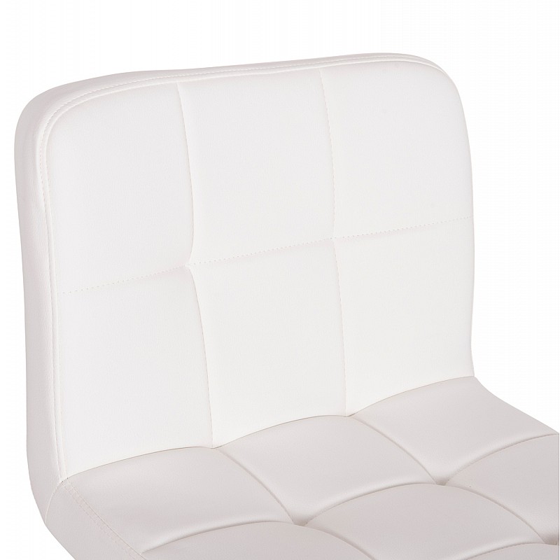 ΣΚΑΜΠΟ ΜΠΑΡ ΠΕΡΙΣΤΡΕΦΟΜΕΝΟ DIANA HM202.22 ΛΕΥΚΟ PU--ΜΕΤΑΛΛΟ ΧΡΩΜΙΟ 44x52x109Υεκ.