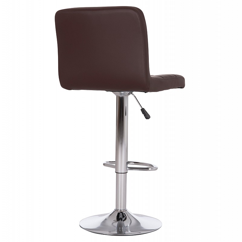 ΣΚΑΜΠΟ ΜΠΑΡ ΠΕΡΙΣΤΡΕΦΟΜΕΝΟ DIANA HM202.23 ΚΑΦΕ PU--ΜΕΤΑΛΛΟ ΧΡΩΜΙΟ 44x52x109Υεκ.