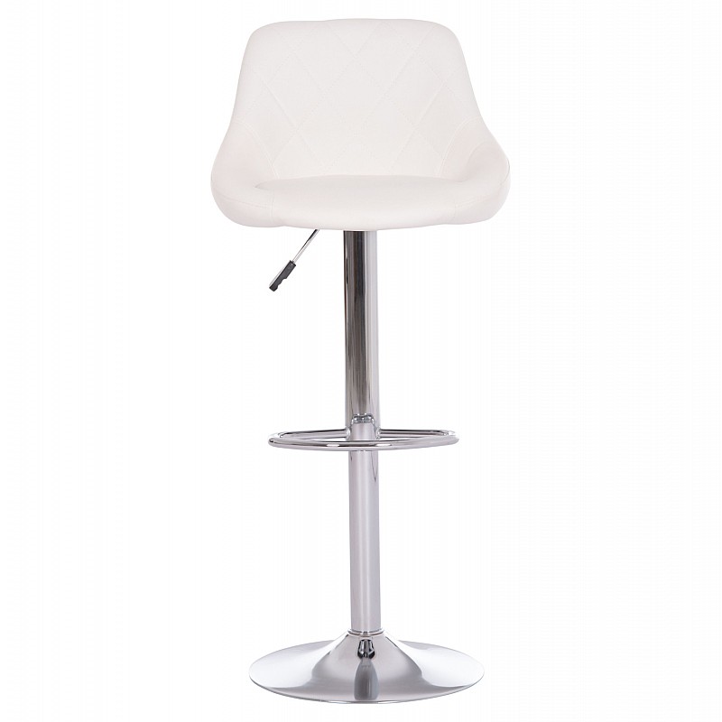 ΣΚΑΜΠΟ ΜΠΑΡ ROSE HM204.22 ΜΕ ΑΜΟΡΤΙΣΕΡ ΧΡΩΜΙΟΥ & ΛΕΥΚΟ PU 48x45x105Υεκ.