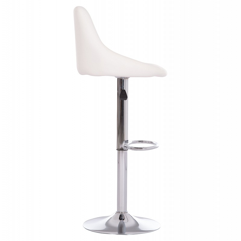 ΣΚΑΜΠΟ ΜΠΑΡ ROSE HM204.22 ΜΕ ΑΜΟΡΤΙΣΕΡ ΧΡΩΜΙΟΥ & ΛΕΥΚΟ PU 48x45x105Υεκ.