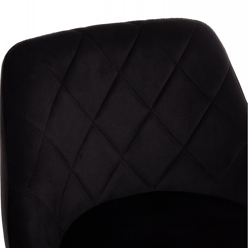 ΣΚΑΜΠΟ ΜΠΑΡ ROSE HM204.44 ΜΕ ΑΜΟΡΤΙΣΕΡ ΧΡΩΜΙΟΥ & ΜΑΥΡΟ ΒΕΛΟΥΔΟ 48x45x105Υεκ.