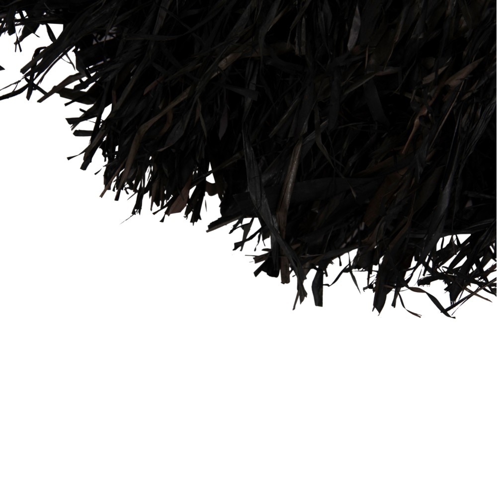 ΔΙΑΚΟΣΜΗΤΙΚΟΣ ΚΑΘΡΕΠΤΗΣ ΤΟΙΧΟΥ ΣΤΡΟΓΓΥΛΟΣ BRENNO HM4713 ΙΝΕΣ ΜΠΑΝΑΝΑΣ ΜΑΥΡΟ Φ80εκ