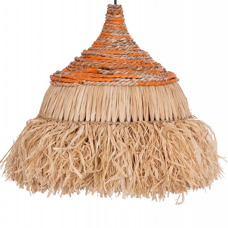 ΦΩΤΙΣΤΙΚΟ ΟΡΟΦΗΣ SIFO HM4714 ΚΑΠΕΛΟ ΙΝΕΣ SISAL & ΜΠΑΝΑΝΑΣ-ΦΥΣΙΚΟ & MIX Φ35x45Υεκ.