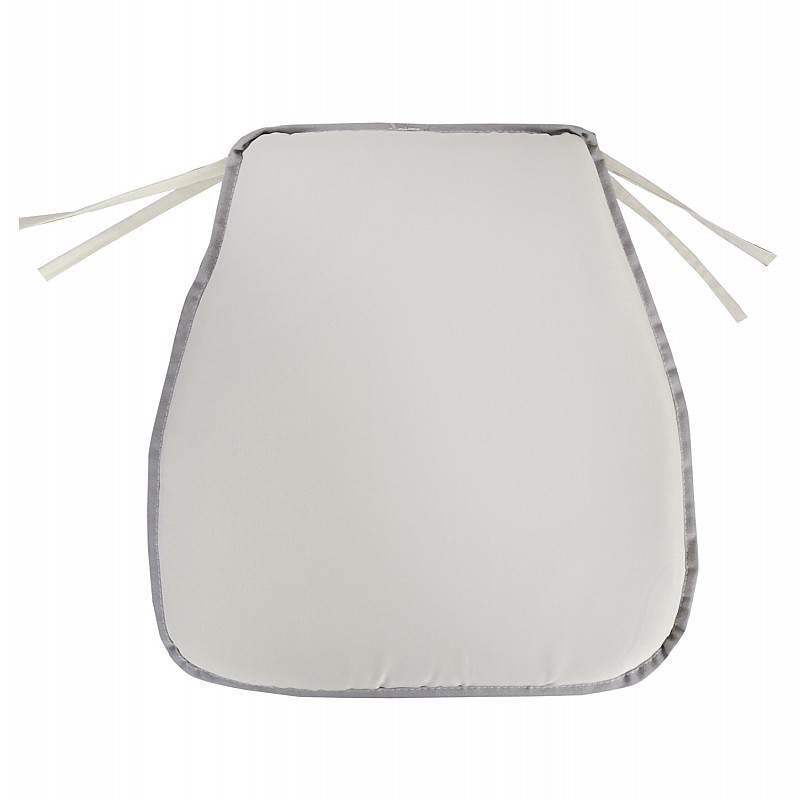 ΜΑΞΙΛΑΡΙ TIFFANYS ΕΚΡΟΥ ΜΕ ΡΕΛΙ ΓΚΡΙ 40Χ40Χ3 εκ.