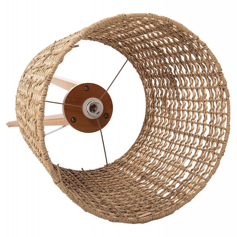ΕΠΙΔΑΠΕΔΙΟ ΦΩΤΙΣΤΙΚΟ HM4351 RUBBERWOOD-RATTAN-PAPER ROPE ΣΕ ΦΥΣΙΚΟ Φ36x149,5Υεκ. ΕΠΙΔΑΠΕΔΙΟ ΦΩΤΙΣΤΙΚΟ HM4351 RUBBERWOOD-RATTAN-PAPER ROPE ΣΕ ΦΥΣΙΚΟ Φ36x149,5Υεκ.