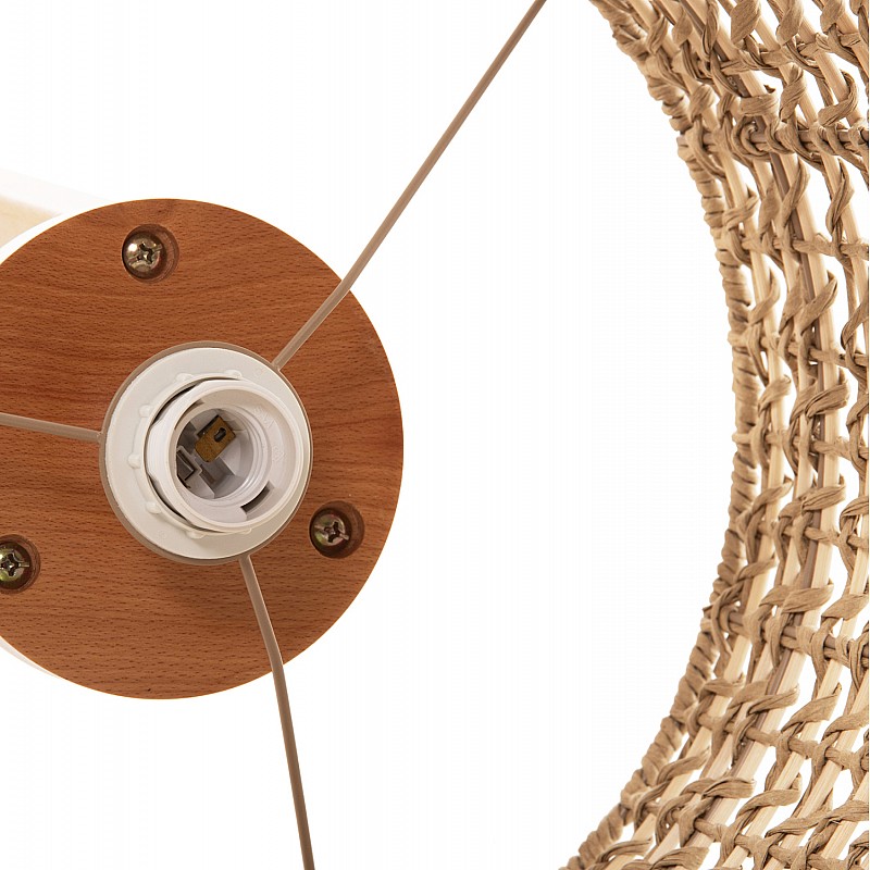 ΕΠΙΔΑΠΕΔΙΟ ΦΩΤΙΣΤΙΚΟ HM4351 RUBBERWOOD-RATTAN-PAPER ROPE ΣΕ ΦΥΣΙΚΟ Φ36x149,5Υεκ. ΕΠΙΔΑΠΕΔΙΟ ΦΩΤΙΣΤΙΚΟ HM4351 RUBBERWOOD-RATTAN-PAPER ROPE ΣΕ ΦΥΣΙΚΟ Φ36x149,5Υεκ.