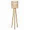 ΕΠΙΔΑΠΕΔΙΟ ΦΩΤΙΣΤΙΚΟ HM4351 RUBBERWOOD-RATTAN-PAPER ROPE ΣΕ ΦΥΣΙΚΟ Φ36x149,5Υεκ.