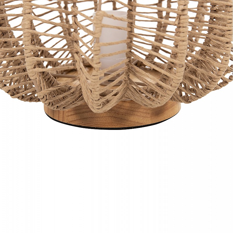 ΕΠΙΤΡΑΠΕΖΙΟ ΦΩΤΙΣΤΙΚΟ HM4350 ΜΕΤΑΛΛΟ ΜΕ PAPER ROPE ΣΕ ΦΥΣΙΚΟ Φ29Χ34Υεκ. ΕΠΙΤΡΑΠΕΖΙΟ ΦΩΤΙΣΤΙΚΟ HM4350 ΜΕΤΑΛΛΟ ΜΕ PAPER ROPE ΣΕ ΦΥΣΙΚΟ Φ29Χ34Υεκ.