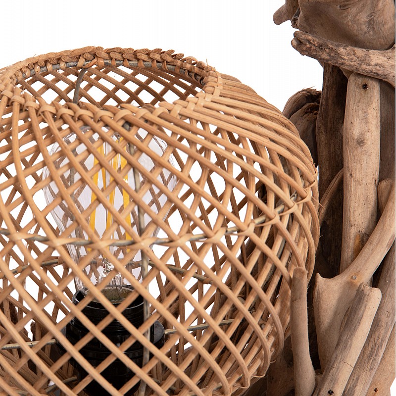 ΕΠΙΤΡΑΠΕΖΙΟ ΔΙΑΚΟΣΜΗΤΙΚΟ ΦΩΤΙΣΤΙΚΟ ASHIN HM4438 DRIFTWOOD--RATTAN 30x30x49Υεκ. ΕΠΙΤΡΑΠΕΖΙΟ ΔΙΑΚΟΣΜΗΤΙΚΟ ΦΩΤΙΣΤΙΚΟ ASHIN HM4438 DRIFTWOOD--RATTAN 30x30x49Υεκ.