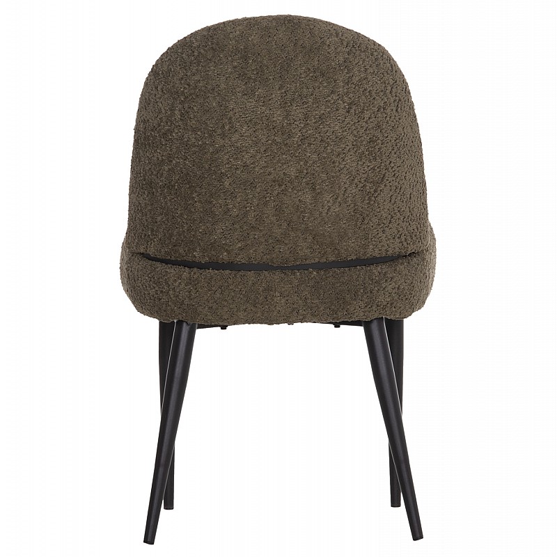 ΚΑΡΕΚΛΑ SARKY HM8585.13 ΥΦΑΣΜΑ ΜΠΟΥΚΛΕ ΠΡΑΣΙΝΟ ΜΕ ΜΕΤΑΛΛΙΚΑ ΠΟΔΙΑ 56x64x88Yεκ.