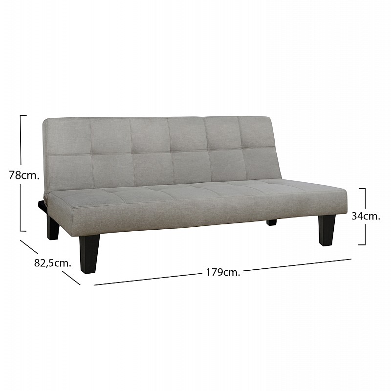 ΚΑΝΑΠΕΣ ΚΡΕΒΑΤΙ ODESSA HM3000.01 ΥΦΑΣΜΑ ΜΠΕΖ 179x80x79 εκ. ΚΑΝΑΠΕΣ ΚΡΕΒΑΤΙ ODESSA HM3000.01 ΥΦΑΣΜΑ ΜΠΕΖ 179x80x79 εκ.