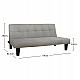 ΚΑΝΑΠΕΣ ΚΡΕΒΑΤΙ ODESSA HM3000.01 ΥΦΑΣΜΑ ΜΠΕΖ 179x80x79 εκ. ΚΑΝΑΠΕΣ ΚΡΕΒΑΤΙ ODESSA HM3000.01 ΥΦΑΣΜΑ ΜΠΕΖ 179x80x79 εκ.