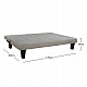 ΚΑΝΑΠΕΣ ΚΡΕΒΑΤΙ ODESSA HM3000.01 ΥΦΑΣΜΑ ΜΠΕΖ 179x80x79 εκ. ΚΑΝΑΠΕΣ ΚΡΕΒΑΤΙ ODESSA HM3000.01 ΥΦΑΣΜΑ ΜΠΕΖ 179x80x79 εκ.