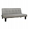 ΚΑΝΑΠΕΣ ΚΡΕΒΑΤΙ ODESSA HM3000.01 ΥΦΑΣΜΑ ΜΠΕΖ 179x80x79 εκ.