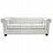ΚΑΝΑΠΕΣ 3ΘΕΣΙΟΣ T.CHESTERFIELD HM3009.02 ΤΕΧΝΟΔΕΡΜΑ ΛΕΥΚΟ ΜΑΤ 208x90x73 εκ.