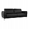 ΚΑΝΑΠΕΣ 3ΘΕΣΙΟΣ KENZIE HM3121.31 ΜΕ ΜΑΥΡΟ PU 190x81x81 εκ.
