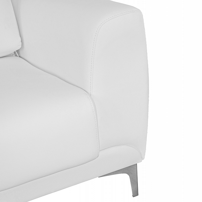 ΚΑΝΑΠΕΣ 3ΘΕΣΙΟΣ KENZIE HM3121.32 ΜΕ ΛΕΥΚΟ PU 190x81x81 εκ. ΚΑΝΑΠΕΣ 3ΘΕΣΙΟΣ KENZIE HM3121.32 ΜΕ ΛΕΥΚΟ PU 190x81x81 εκ.