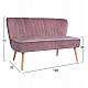ΚΑΝΑΠΕΣ ANDY 2ΘΕΣΙΟΣ ΣΑΠΙΟ ΜΗΛΟ ΒΕΛΟΥΔΟ HM8401.02 128x70x77Υ εκ. ΚΑΝΑΠΕΣ ANDY 2ΘΕΣΙΟΣ ΣΑΠΙΟ ΜΗΛΟ ΒΕΛΟΥΔΟ HM8401.02 128x70x77Υ εκ.