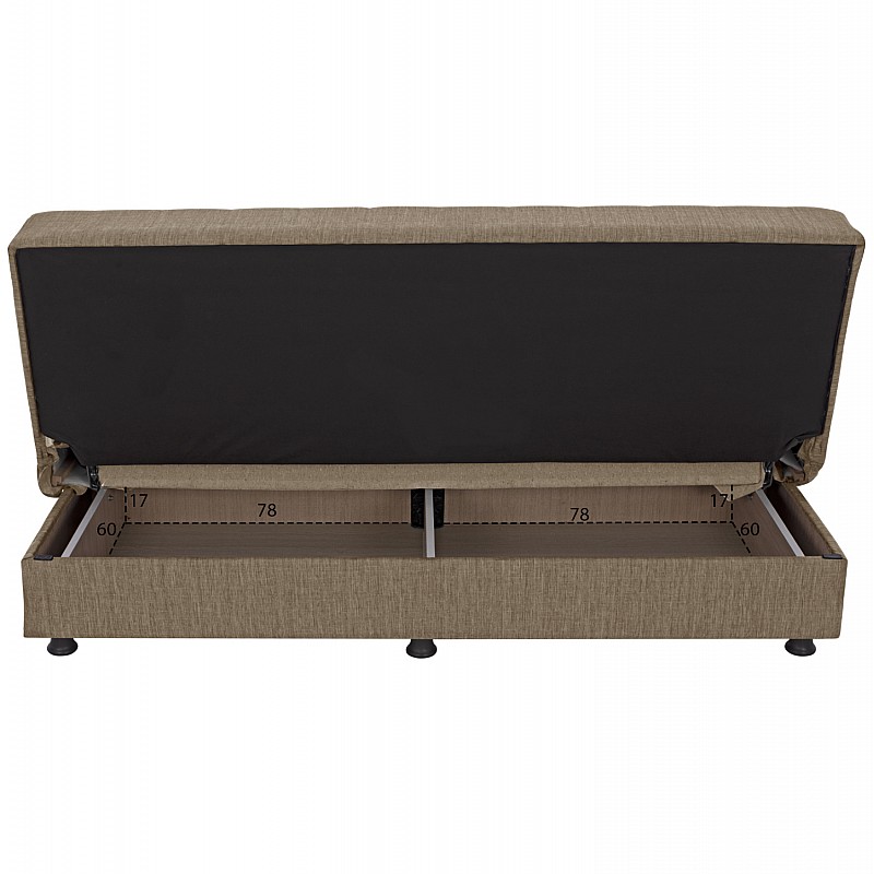 ΚΑΝΑΠΕΣ ΚΡΕΒΑΤΙ ANDRI ΤΡΙΘΕΣΙΟΣ ΚΑΦΕ HM3239.02 180x72x77Υ εκ. ΚΑΝΑΠΕΣ ΚΡΕΒΑΤΙ ANDRI ΤΡΙΘΕΣΙΟΣ ΚΑΦΕ HM3239.02 180x72x77Υ εκ.