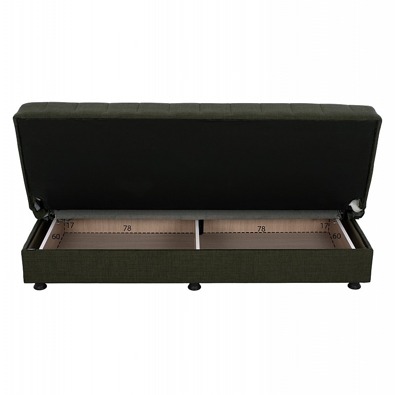 ΚΑΝΑΠΕΣ ΚΡΕΒΑΤΙ ANDRI ΤΡΙΘΕΣΙΟΣ DARK OLIVE HM3239.05 180x72x77 εκ. ΚΑΝΑΠΕΣ ΚΡΕΒΑΤΙ ANDRI ΤΡΙΘΕΣΙΟΣ DARK OLIVE HM3239.05 180x72x77 εκ.