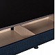ΚΑΝΑΠΕΣ ΚΡΕΒΑΤΙ ANDRI ΤΡΙΘΕΣΙΟΣ ΜΠΛΕ HM3239.07 180x83x74Y εκ.