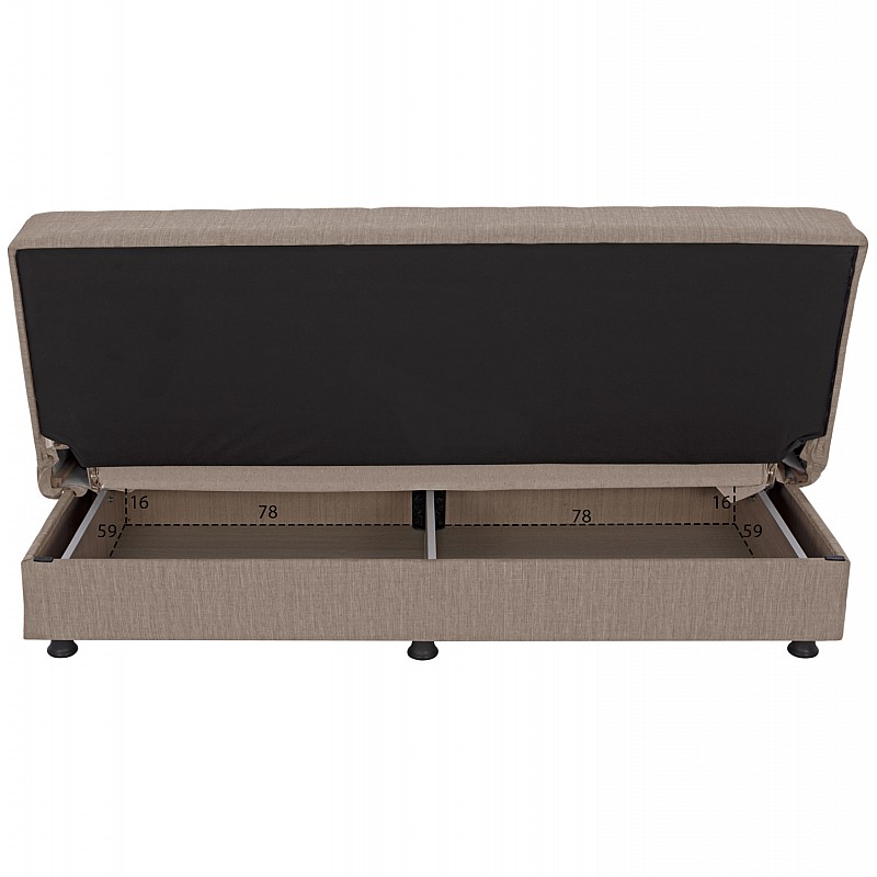 ΚΑΝΑΠΕΣ ΚΡΕΒΑΤΙ ANDRI ΤΡΙΘΕΣΙΟΣ ΜΠΕΖ HM3239.04 180x83x74Υ εκ. ΚΑΝΑΠΕΣ ΚΡΕΒΑΤΙ ANDRI ΤΡΙΘΕΣΙΟΣ ΜΠΕΖ HM3239.04 180x83x74Υ εκ.