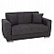 ΚΑΝΑΠΕΣ ΚΡΕΒΑΤΙ POLYA ΔΙΘΕΣΙΟΣ ΓΚΡΙ HM3241.03 153x87x77Υεκ.