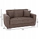ΚΑΝΑΠΕΣ ΚΡΕΒΑΤΙ POLYA ΔΙΘΕΣΙΟΣ ΚΑΦΕ HM3241.02 153x87x77 εκ. ΚΑΝΑΠΕΣ ΚΡΕΒΑΤΙ POLYA ΔΙΘΕΣΙΟΣ ΚΑΦΕ HM3241.02 153x87x77 εκ.
