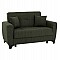 ΚΑΝΑΠΕΣ ΚΡΕΒΑΤΙ HEMA ΔΙΘΕΣΙΟΣ ΨΗΛΗ ΠΛΑΤΗ DARK OLIVE HM3243.05 160x84x88 εκ.