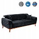 ΚΑΝΑΠΕΣ ΚΡΕΒΑΤΙ BENNINGTON ΤΡΙΘΕΣΙΟΣ ΜΑΥΡΟΣ HM3249.01 240x95x80 εκ. ΚΑΝΑΠΕΣ ΚΡΕΒΑΤΙ BENNINGTON ΤΡΙΘΕΣΙΟΣ ΜΑΥΡΟΣ HM3249.01 240x95x80 εκ.