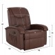 ΠΟΛΥΘΡΟΝΑ RELAX ΜΕ ΜΗΧΑΝΙΣΜΟ MASSAGE ROCCA HM0026.03 PU ΚΑΦΕ ΣΚΟΥΡΟ 80x96x97 εκ. ΠΟΛΥΘΡΟΝΑ RELAX ΜΕ ΜΗΧΑΝΙΣΜΟ MASSAGE ROCCA HM0026.03 PU ΚΑΦΕ ΣΚΟΥΡΟ 80x96x97 εκ.