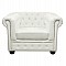 ΠΟΛΥΘΡΟΝΑ T.CHESTERFIELD POLINA HM3011.02 PU ΛΕΥΚΟ ΜΑΤ 110x90x73Y εκ.