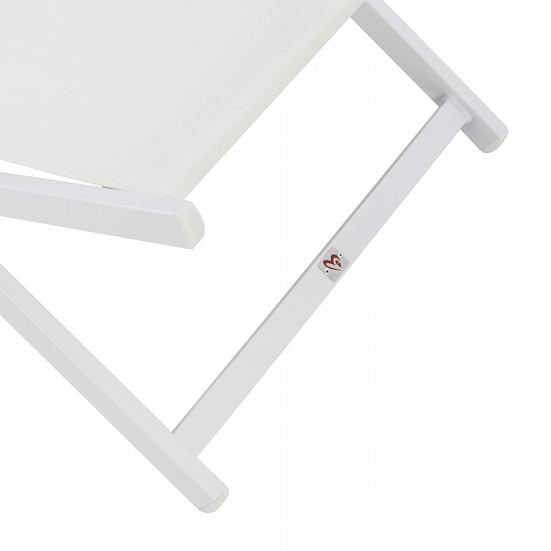 ΣΕΖΛΟΝΓΚ ΕΠΑΓΓΕΛΜΑΤΙΚΗ KEA HM5076.04 ΑΛΟΥΜΙΝΙΟ & TEXTILENE ΛΕΥΚΟ 59,5x102,5x94Υεκ