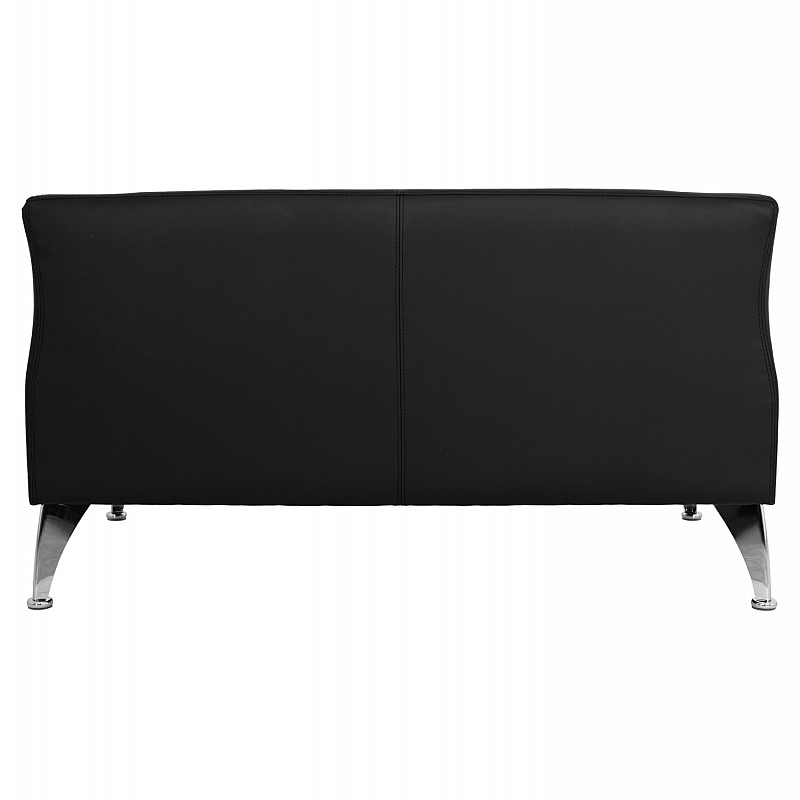ΚΑΝΑΠΕΣ 2ΘΕΣΙΟΣ KIANA HM3122.21 ΜΕ ΜΑΥΡΟ PU 130x75x71 εκ.