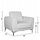 ΠΟΛΥΘΡΟΝΑ KENZIE HM3121.12 ΜΕ ΛΕΥΚΟ PU 89x81x81 εκ. ΠΟΛΥΘΡΟΝΑ KENZIE HM3121.12 ΜΕ ΛΕΥΚΟ PU 89x81x81 εκ.