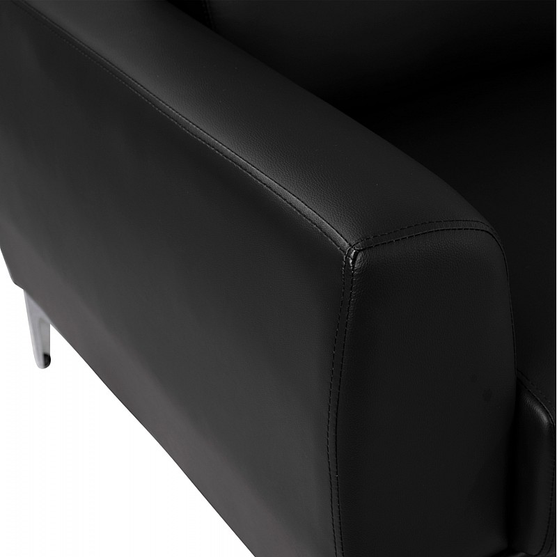 ΠΟΛΥΘΡΟΝΑ KENZIE HM3121.11 ΜΕ ΜΑΥΡΟ PU 89x81x81 εκ.