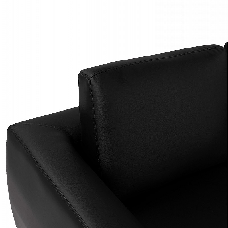 ΠΟΛΥΘΡΟΝΑ KENZIE HM3121.11 ΜΕ ΜΑΥΡΟ PU 89x81x81 εκ.