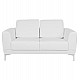 ΚΑΝΑΠΕΣ 2ΘΕΣΙΟΣ KΕΝΖΙΕ HM3121.22 ΜΕ ΛΕΥΚΟ PU 142x81x81 εκ. ΚΑΝΑΠΕΣ 2ΘΕΣΙΟΣ KΕΝΖΙΕ HM3121.22 ΜΕ ΛΕΥΚΟ PU 142x81x81 εκ.