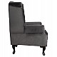 ΠΟΛΥΘΡΟΝΑ-ΜΠΕΡΖΕΡΑ ΓΚΡΙ ΒΕΛΟΥΔΟ T.CHESTERFIELD POLINA 83x75x107Yεκ.HM0053.10