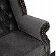 ΠΟΛΥΘΡΟΝΑ-ΜΠΕΡΖΕΡΑ ΓΚΡΙ ΒΕΛΟΥΔΟ T.CHESTERFIELD POLINA 83x75x107Yεκ.HM0053.10