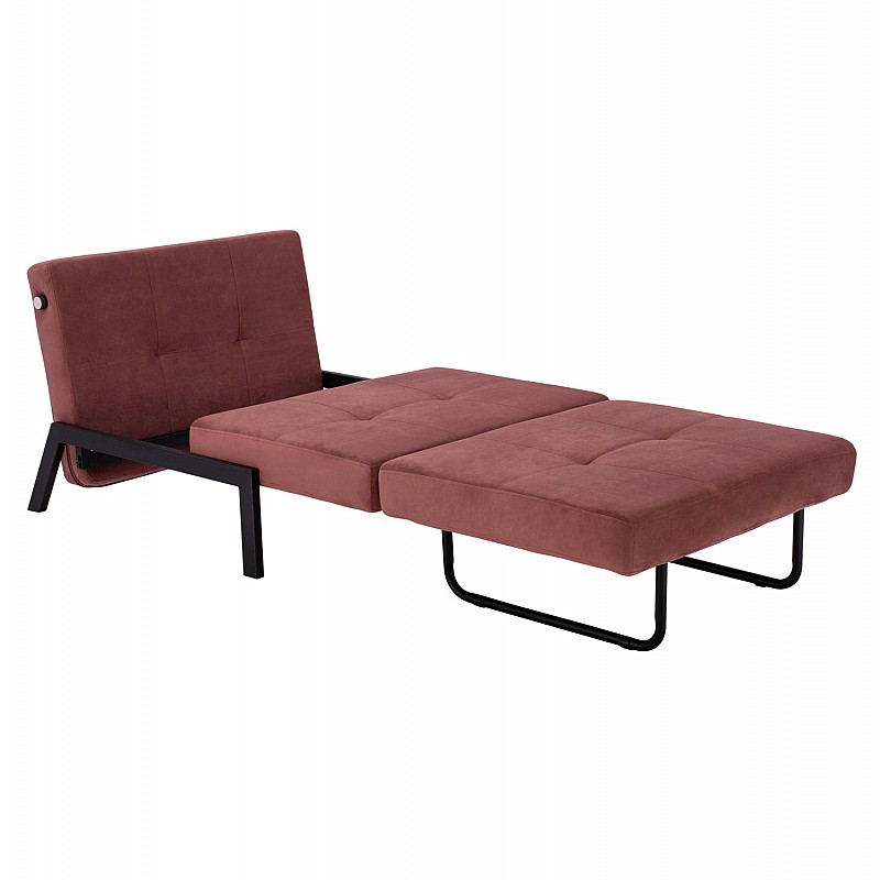 ΠΟΛΥΘΡΟΝΑ ΚΡΕΒΑΤΙ, ΒΕΛΟΥΔΟ ΣΑΠΙΟ ΜΗΛΟ HM3078.12 95x92x66Υ εκ.