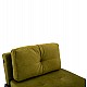 HM3078.13 ΠΟΛΥΘΡΟΝΑ ΚΡΕΒΑΤΙ, ΒΕΛΟΥΔΟ ΛΑΔΙ  95x92x66Υ εκ.