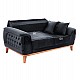 ΚΑΝΑΠΕΣ ΚΡΕΒΑΤΙ BENNINGTON 2ΘΕΣΙΟΣ ΜΑΥΡΟΣ HM3250.01 180x95x80 εκ. ΚΑΝΑΠΕΣ ΚΡΕΒΑΤΙ BENNINGTON 2ΘΕΣΙΟΣ ΜΑΥΡΟΣ HM3250.01 180x95x80 εκ.