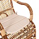 ΚΟΥΝΙΣΤΗ ΠΟΛΥΘΡΟΝΑ ΜΕ ΜΑΞΙΛΑΡΙ SANTA FE RATTAN HM9343 60x103x90Υ εκ.