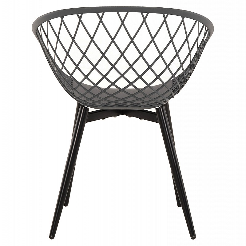 ΠΟΛΥΘΡΟΝΑ ΠΟΛΥΠΡΟΠΥΛΕΝΙΟΥ ΓΚΡΙ-ΜΑΥΡΑ ΜΕΤΑΛ. ΠΟΔΙΑ ARIADNE HM8001.30 63x56x80Yεκ.