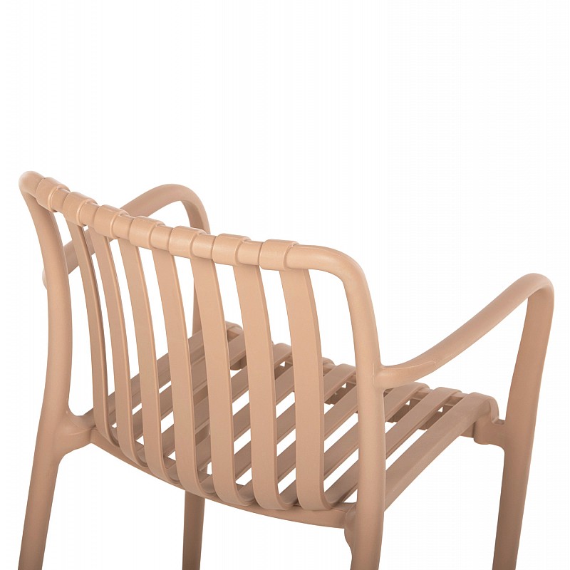 ΠΟΛΥΘΡΟΝΑ ΠΟΛΥΠΡΟΠΥΛΕΝΙΟΥ TIPPY HM5940.03 ΚΑΠΟΥΤΣΙΝΟ 55x55x81Υεκ.