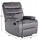 ΠΟΛΥΘΡΟΝΑ RELAX YASUMU HM9783.01 ΓΚΡΙ ΒΕΛΟΥΔΟ 80x93x100Υεκ. ΠΟΛΥΘΡΟΝΑ RELAX YASUMU HM9783.01 ΓΚΡΙ ΒΕΛΟΥΔΟ 80x93x100Υεκ.