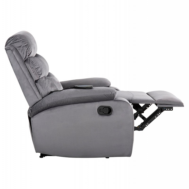 ΠΟΛΥΘΡΟΝΑ RELAX YASUMU HM9783.01 ΓΚΡΙ ΒΕΛΟΥΔΟ 80x93x100Υεκ. ΠΟΛΥΘΡΟΝΑ RELAX YASUMU HM9783.01 ΓΚΡΙ ΒΕΛΟΥΔΟ 80x93x100Υεκ.