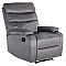 ΠΟΛΥΘΡΟΝΑ RELAX YASUMU HM9783.01 ΓΚΡΙ ΒΕΛΟΥΔΟ 80x93x100Υεκ.